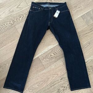 New Ralph Lauren Polo Men's Deep Indigo Classic Jeans 34 x 32